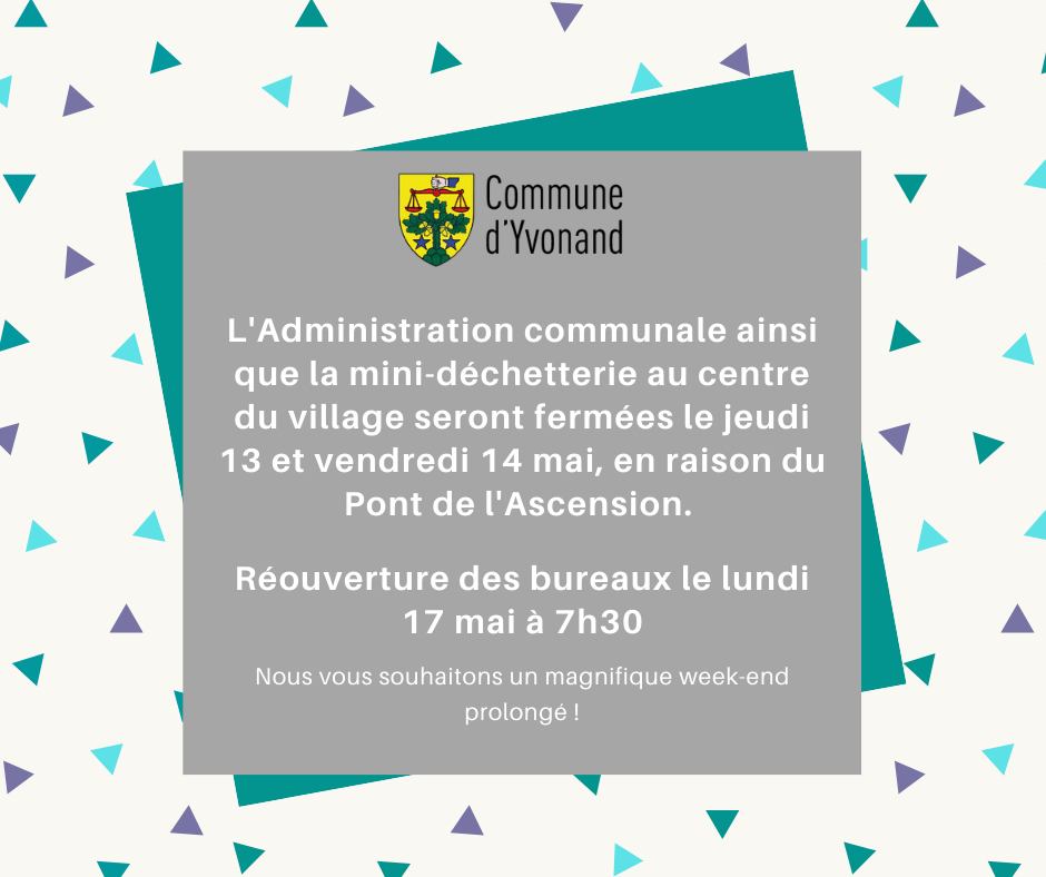 Administration_Fermeture_Ascension 2021